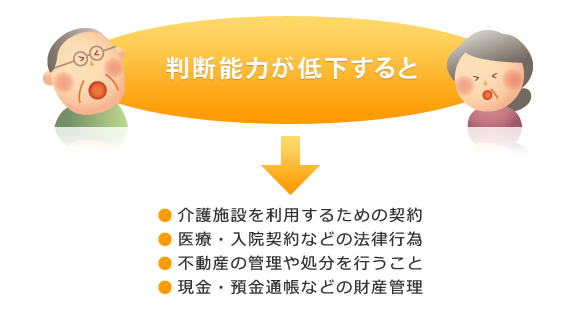 判断能力が低下すると…